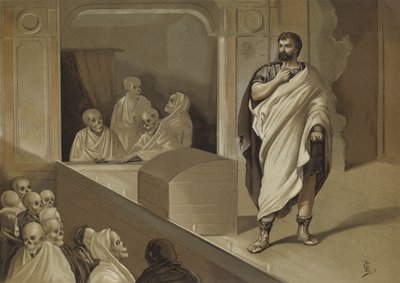 Alucinaciones del actor francés François-Joseph Talma de Spanish School